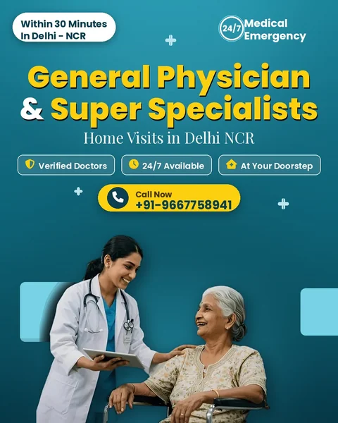 Doctor home visit Delhi NCR